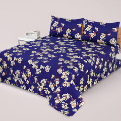3PCS KING COTTON BED SHEET  B-803