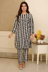 2 Piece – Cotton Digital Print Suit Design LS648