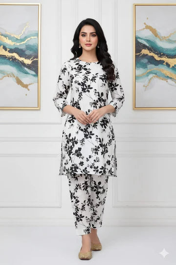 2 Piece – Lawn Digital Print Suit Design LS254