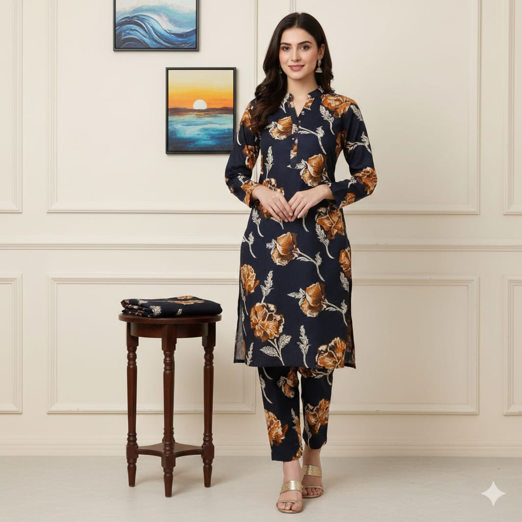 2 Piece Lawn Digital Print Suit Design LS189