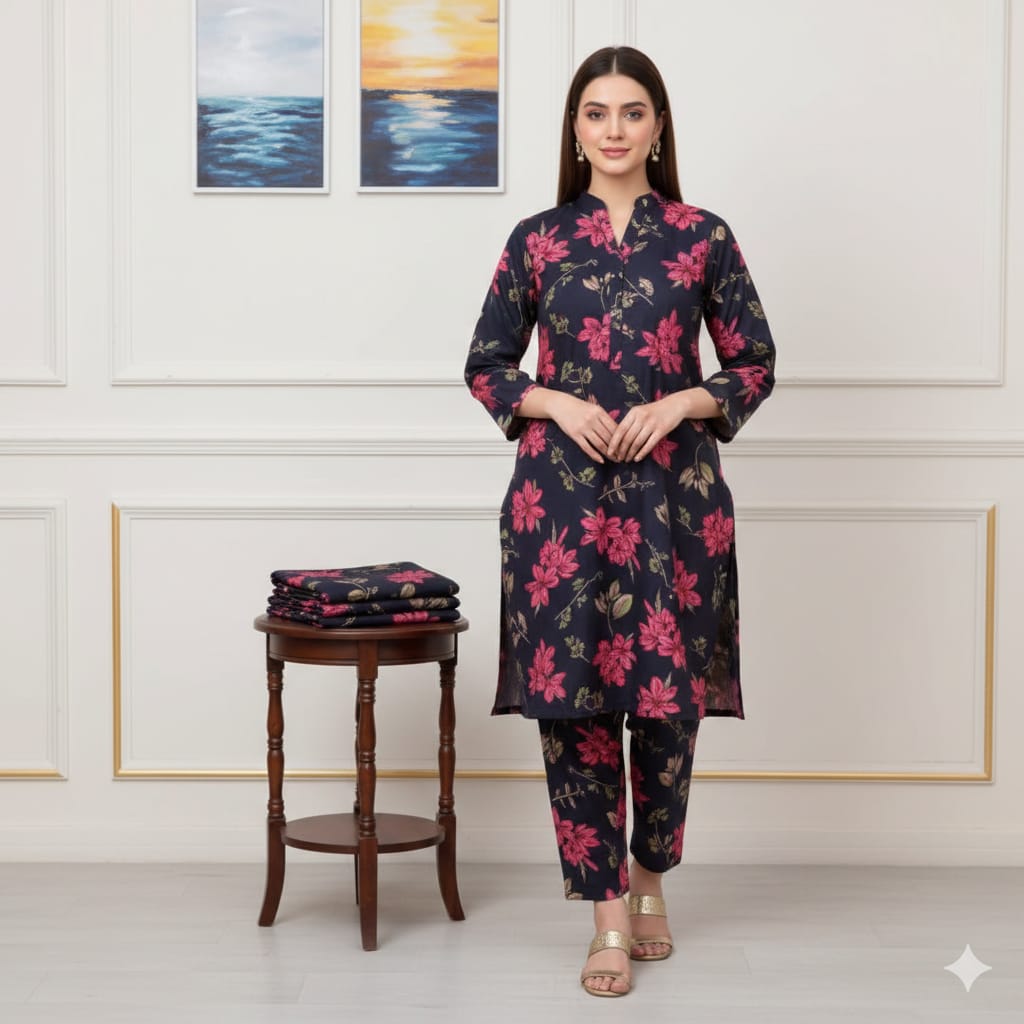 2 Piece – Lawn Digital Print Suit Design LS227