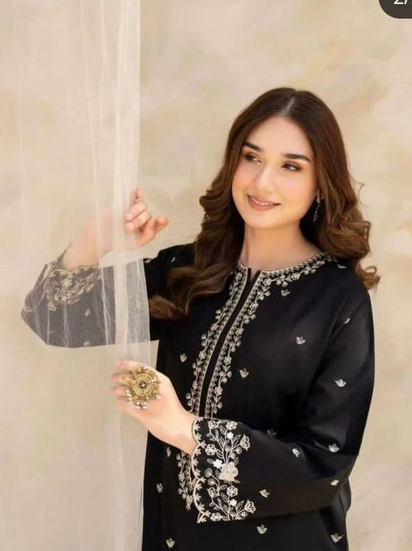 Embroidery Shirt sleeves and Trouser 5225