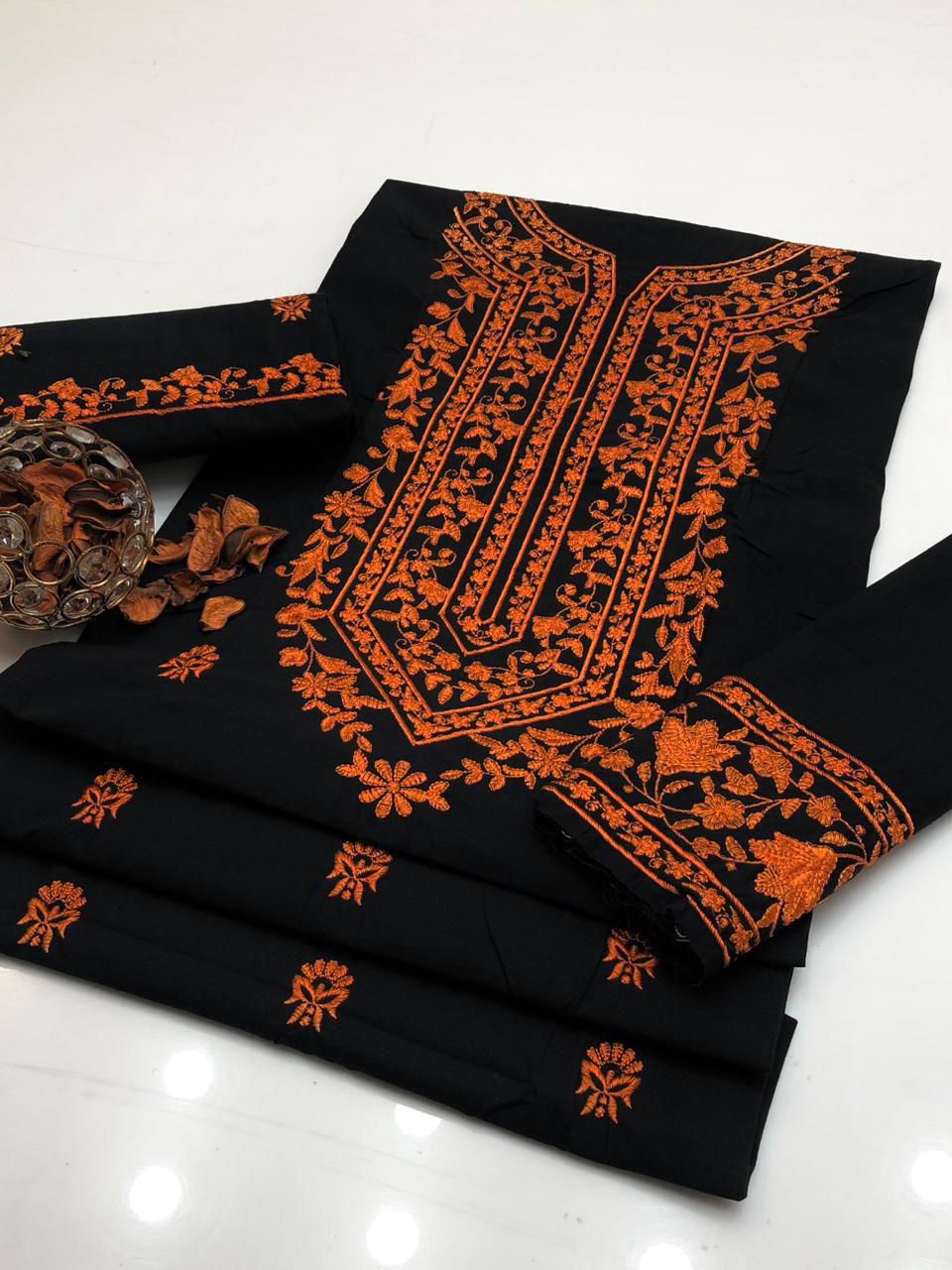 Embroidery Shirt sleeves and Trouser 5228