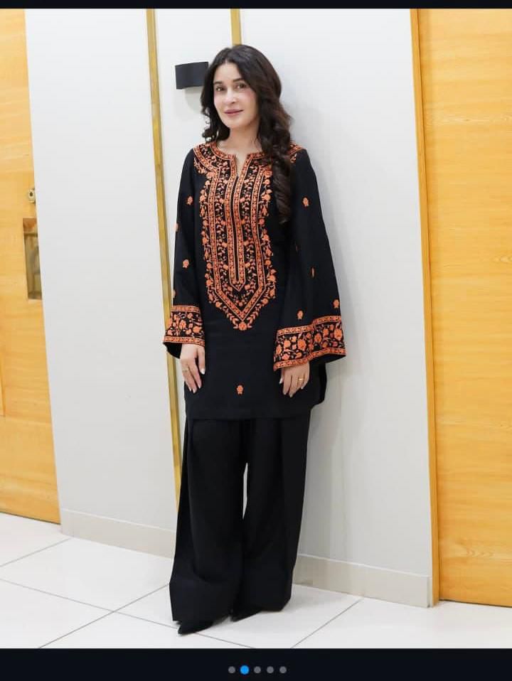 Embroidery Shirt sleeves and Trouser 5228