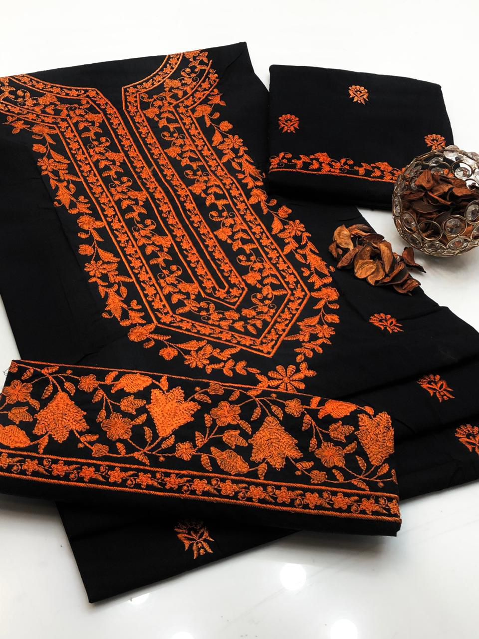 Embroidery Shirt sleeves and Trouser 5228