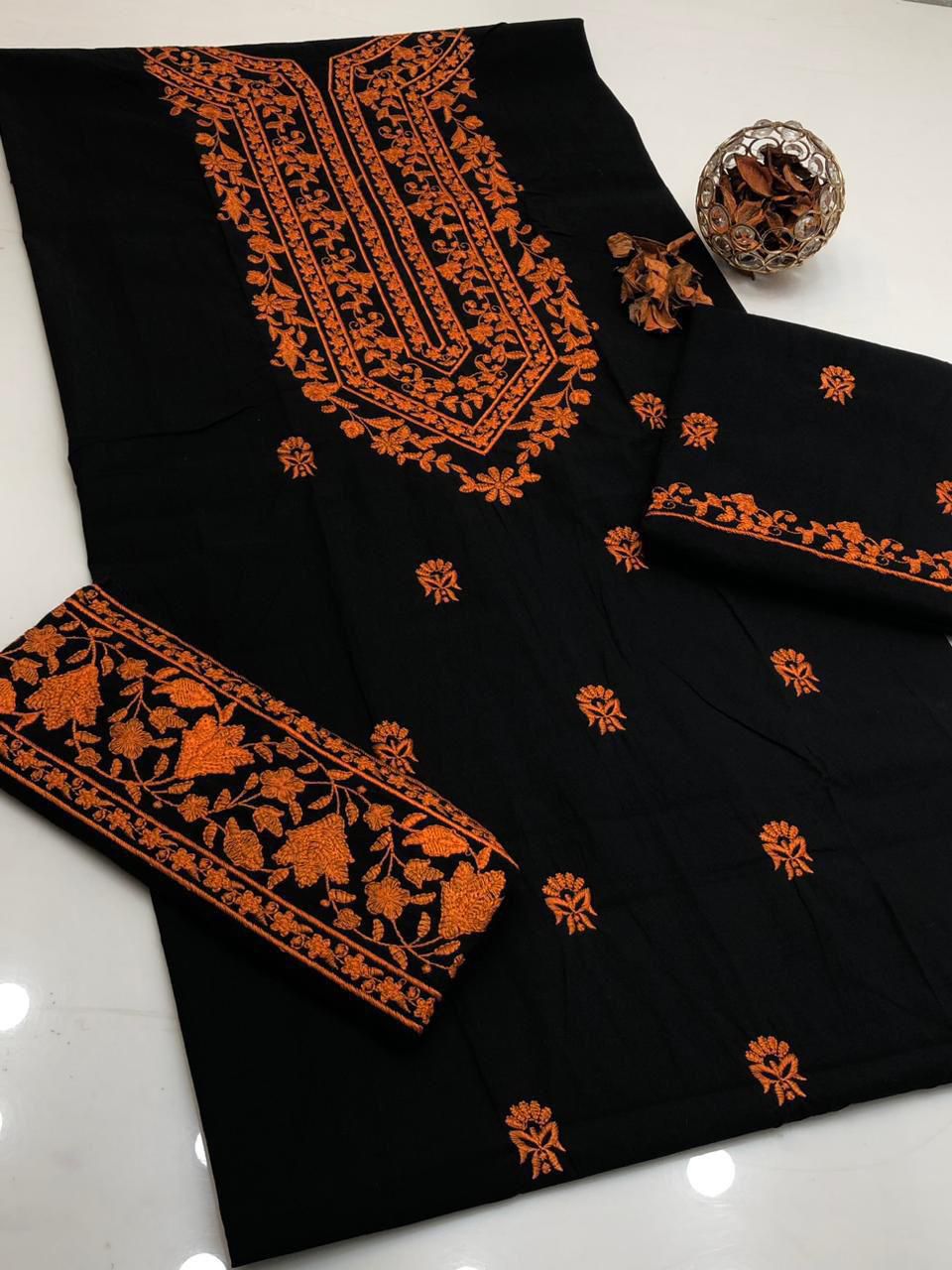 Embroidery Shirt sleeves and Trouser 5228
