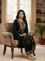 Embroidery Shirt sleeves and Trouser