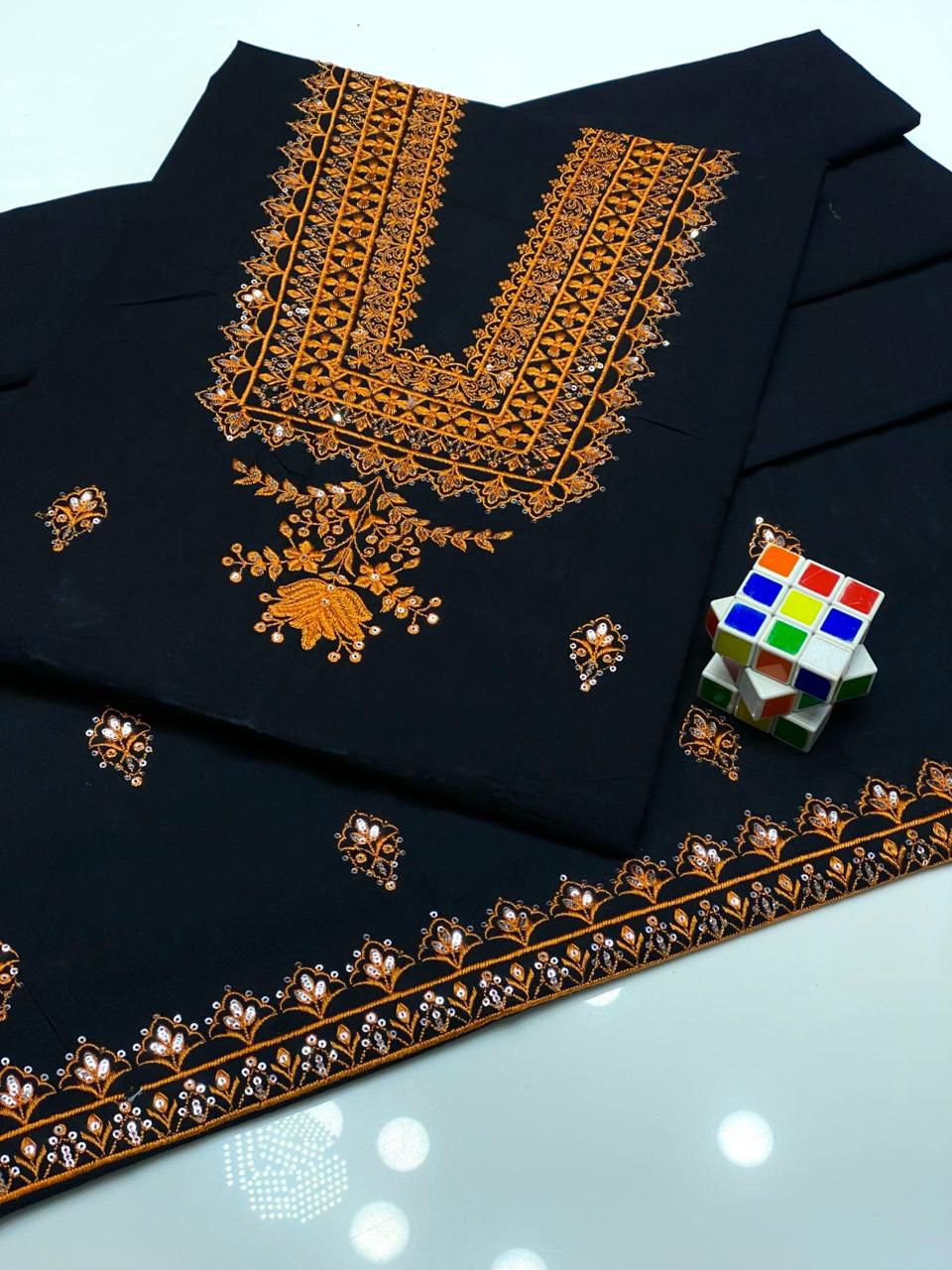 Embroidery Shirt sleeves and Trouser
