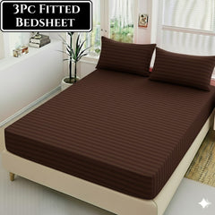 3Pc Fitted Sheet 598