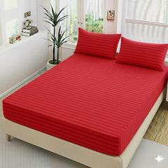 3Pc Fitted Sheet 596