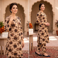 2 Piece LawnDigital  Print Suit Design LS218 – Stylish Ladies Summer Outfit | Soft & Breathable Fabric