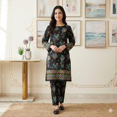 🌿 2 Piece Lawn Digital Print Suit Design LS649