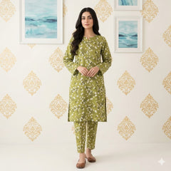 🌿 2 Piece Lawn Digital Print Suit Design LS651
