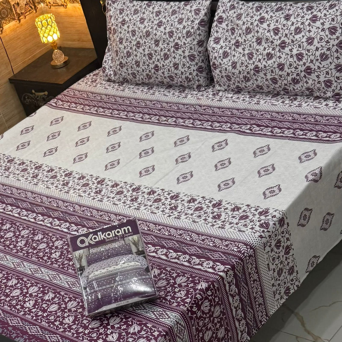 3 Pcs Bed sheet B-668