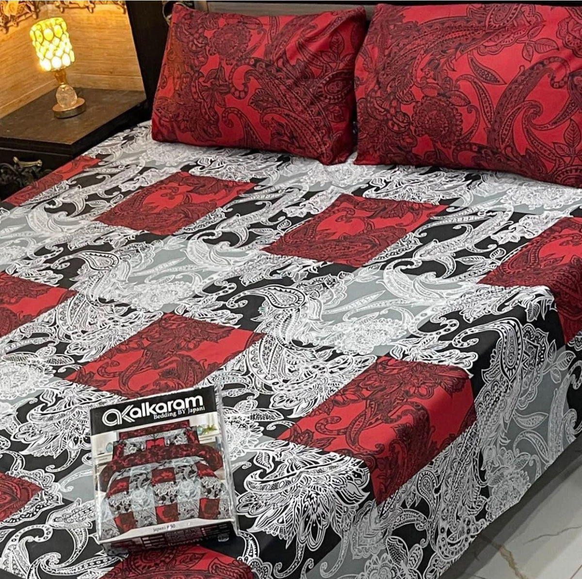 3 Pcs Bed sheet B-51