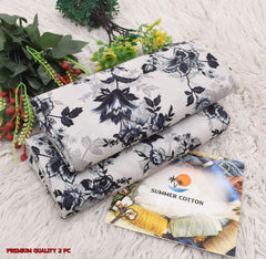 2 Piece LawnDigital  Print Suit Design LS 340