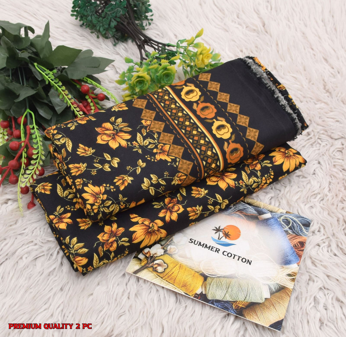 2 Piece LawnDigital  Print Suit Design LS 341