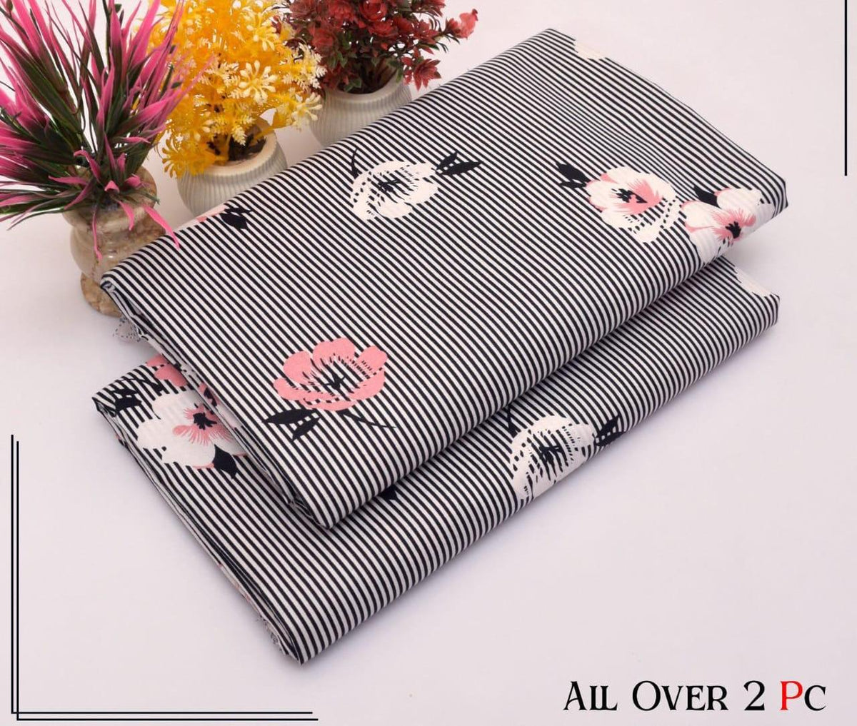 2 Piece LawnDigital  Print Suit Design LS 373