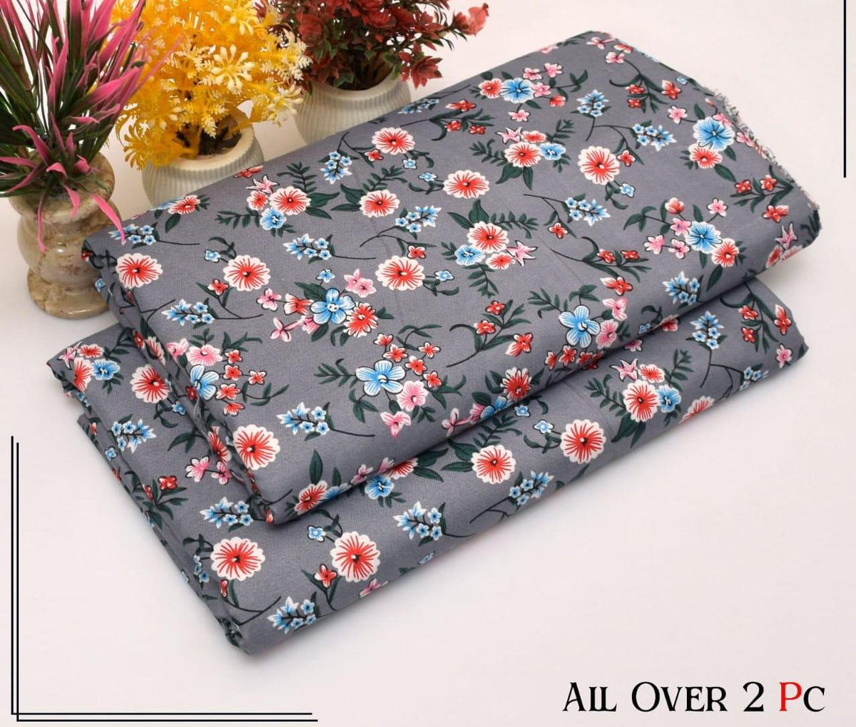 2 Piece LawnDigital  Print Suit Design LS 380