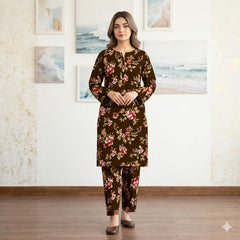 2 Piece – Lawn Digital Print Suit Design LS261