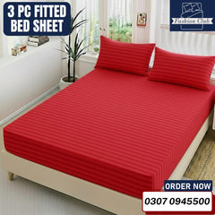3PC Fitted Sheet Set 78074